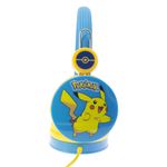 Oceania Trading OTL Technologies Pokémon Pikachu Cuffie Cablato A Padiglione MUSICA Blu, Giallo