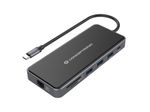 Conceptronic-DONN15G-replicatore-di-porte-e-docking-station-per-laptop-Cablato-USB-3.2-Gen-1--3.1-Gen-1--Type-C-Grigio