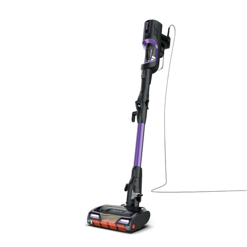 Shark HZ500EU scopa elettrica Aspirapolvere a bastone Secco HEPA Senza sacchetto 0,4 L 450 W Nero, Viola
