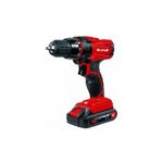 Einhell TC-CD 18-2 Li 1250 Giri/min Senza chiave 1,36 kg Rosso