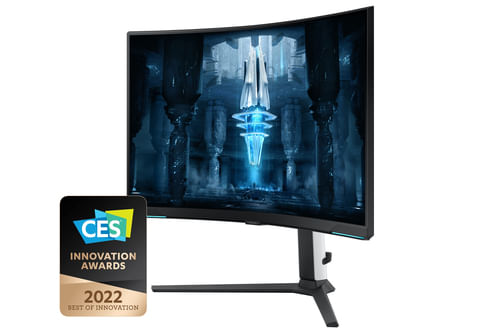 Samsung-Monitor-Gaming-Odyssey-Neo-G8--S32BG850--Curvo--1000R--32---3840x2160--UHD-4K--Mini-LED-HDR2000-VA-240-Hz-1-ms--GtG--Freesync-Premium-Pro-HDMI-USB-Display-Port-Ingresso-Audio-HAS