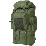 VidaXL Zaino Stile Militare XXL 100 L Verde