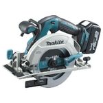 Makita DHS680RTJ sega circolare portatile 16,5 cm Nero, Grigio, Turchese 5000 Giri-min