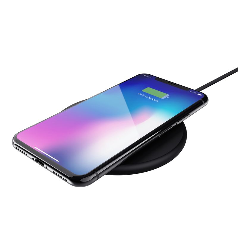 Trust-Viro-Smartphone-Nero-USB-Carica-wireless-Ricarica-rapida-Interno