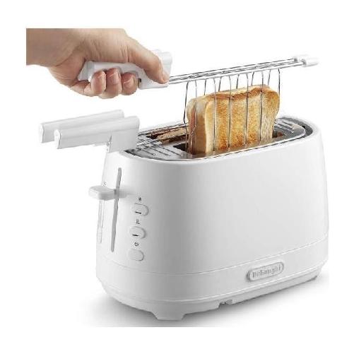DeLonghi CTLAP2203.W tostapane 2 fetta/e Bianco 550 W
