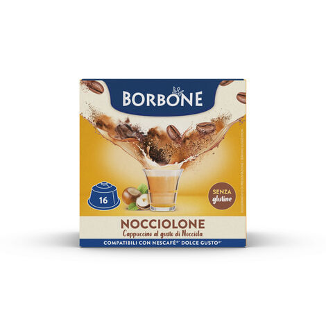 CAPPUCCINO-ALLA-NOCCIOLA-CAFFE-BORBONE-NOCCIOLONE---16-CAPSULE-COMPATIBILI-DOLCE-GUSTO-da-14g