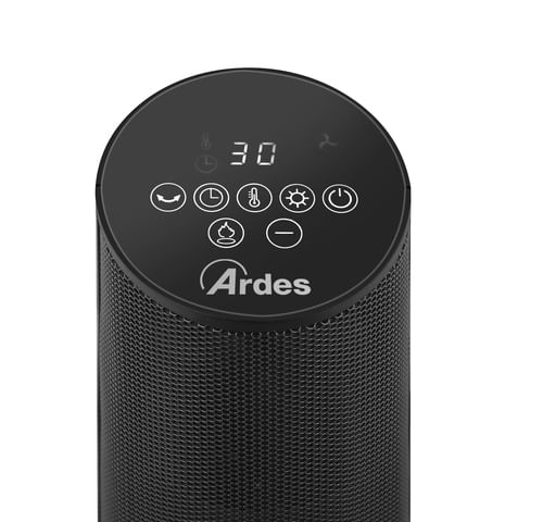 Ardes-AR4P22FP-stufetta-elettrica-Interno-Nero-2000-W-Riscaldatore-ambiente-elettrico-con-ventilatore