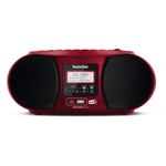 TechniSat DigitRadio 1990 Digitale 3 W DAB+, FM Rosso Riproduzione MP3