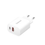 Intenso POWER ADAPTER USB-A/USB-C/7803012 Universale Bianco AC Ricarica rapida Interno