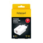 Intenso-POWER-ADAPTER-1XUSB-A-2XUSB-C-7806512-Universale-Bianco-AC-Ricarica-rapida-Interno