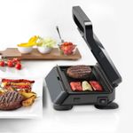 Braun-SnackMaker-5-SM5001-Sandwich-Maker-con-Piastre-Grill-Rimovibili-in-Alluminio-Pressofuso-800W-Nero