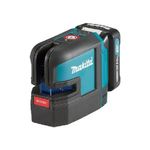 Makita Laser a linee incrociate MAKITA SK106DZ rosso 12 V max (senza batteria senza caricabatterie)