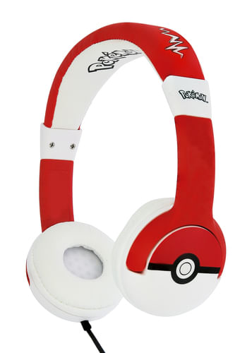 OTL-Technologies-Pokemon-Pokeball-Cuffie-Cablato-A-Padiglione-MUSICA-Nero-Rosso-Bianco