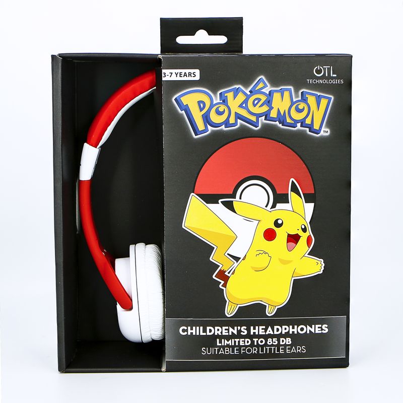 OTL-Technologies-Pokemon-Pokeball-Cuffie-Cablato-A-Padiglione-MUSICA-Nero-Rosso-Bianco