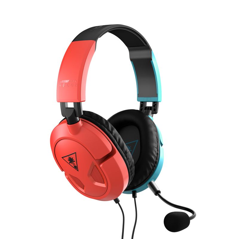 Turtle-Beach-Recon-50-Auricolare-Cablato-A-Padiglione-Giocare-Blu-Rosso