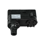 V-TAC Adattatore per Binario Trifase per Connessione 220V Colore Nero