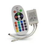 V-TAC Controller per strisce LED RGB con telecomando 24 tasti - SKU 3625