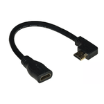 Adattatore Hdmi Maschio/Femmina Angolo 90° Verso Sinistra Cm 15