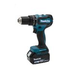 Makita DHP485RTJ trapano 28500 Giri/min Senza chiave 1,5 kg Nero, Blu