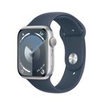 Apple-Watch-Series-9-45-mm-Digitale-396-x-484-Pixel-Touch-screen-Argento-Wi-Fi-GPS--satellitare-