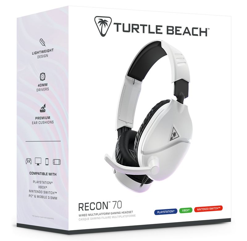 Turtle-Beach-Cuffie-Gaming-Recon-Bianco