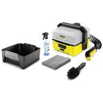 Karcher Kärcher OC 3 + Bike idropulitrice Compatta Batteria 120 l/h Nero, Giallo