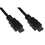 Cavo Hdmi<Sup>®</Sup> 4Kx2K Per Pc Notebook Hdtv Ecc Contatti Dorati Mt 1 Colore Nero