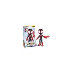 Hasbro Marvel Spidey e I Suoi Fantastici Amici - Mega Miles Morales, action figure da 22,5 cm