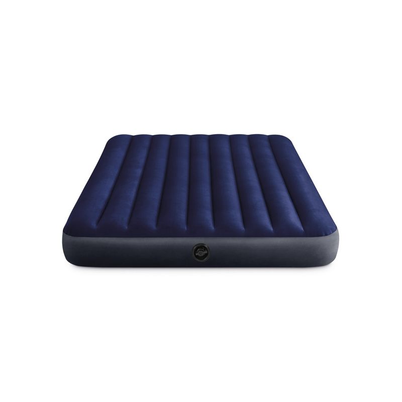 Intex-DuraBeam-Classic-Downy-Queen-Doppio-materasso-Blu
