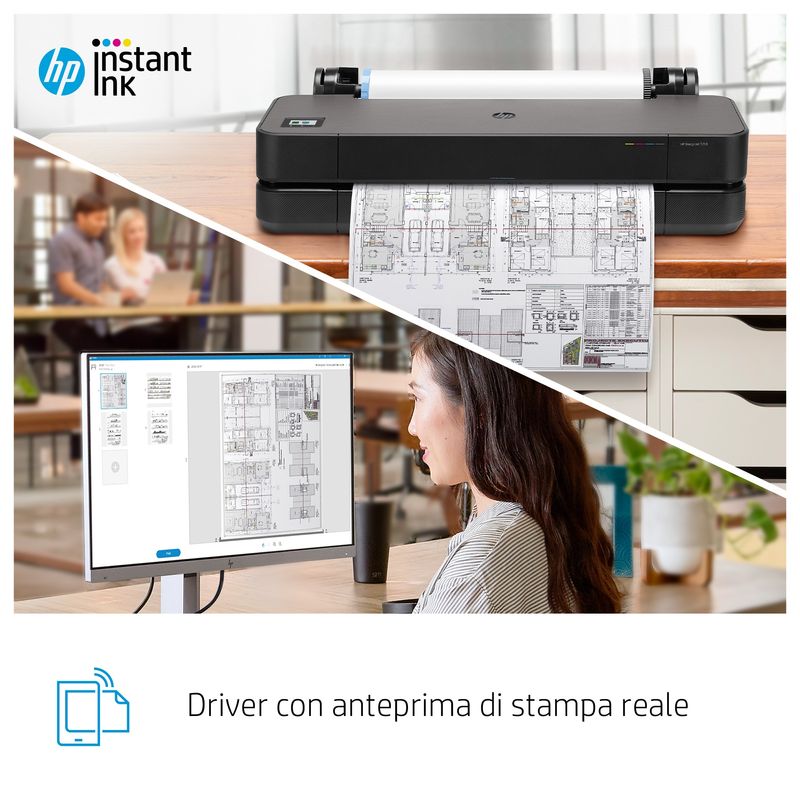 Plotter-Hp-A1-24T250-4Ink-Lan-Usb-30Sec-A1-No-Stand-No-Raccoglitore