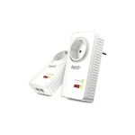 Avm Fritz! Powerline 1220e 1200Mbit-s Collegamento Ethernet Lan Bianco 2 Pezzi