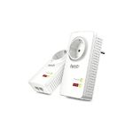 Avm FRITZ!Powerline 1220 Set 1200 Mbit/s Collegamento ethernet LAN Bianco 2 pz