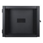 LOGON-RWMD09UBL-rack-9U-Da-parete-Nero--19-9U-Rack-Cabinet-Double---Section-600-x-150-x-498mm-----Black---Warranty--60M-