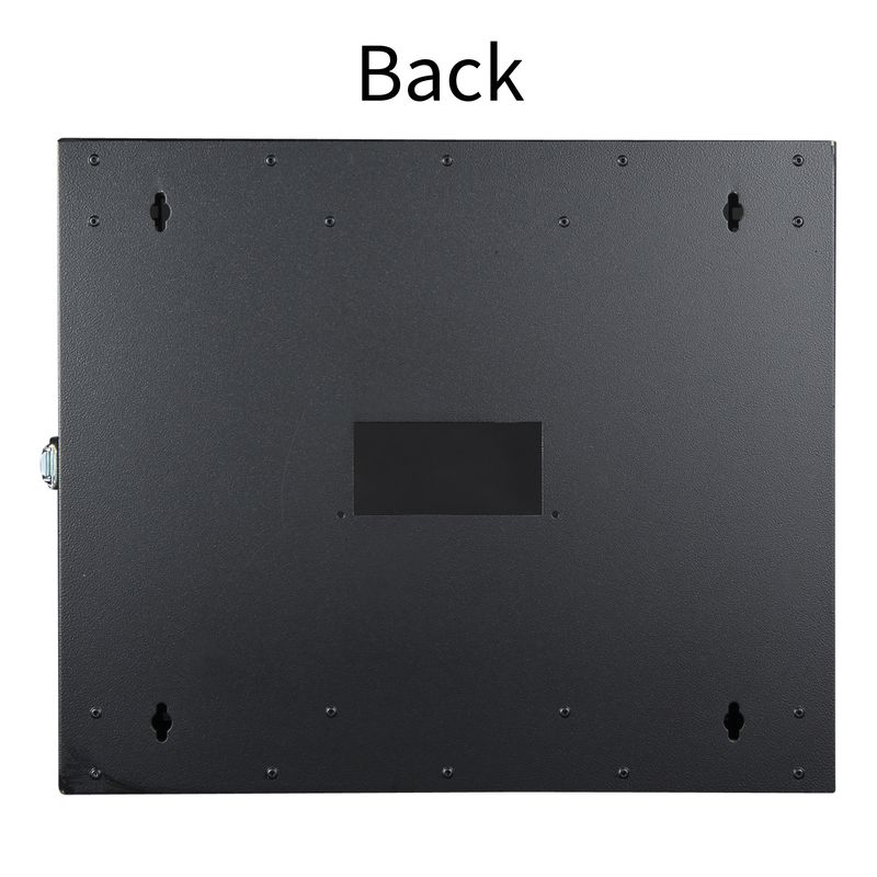 LOGON-RWMD09UBL-rack-9U-Da-parete-Nero--19-9U-Rack-Cabinet-Double---Section-600-x-150-x-498mm-----Black---Warranty--60M-