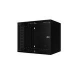 Lanview LOGON RUM09U40MNBL rack Nero (19'' 9U Rack Wall Mount 565 x - 400 x 440mm SOHO - Black - - Unassembled