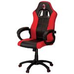 Qubick Milan Sedia da gaming per PC Seduta imbottita Nero, Rosso