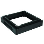 Lanview LOGON RAP105BL porta accessori Zoccolo per scaffale (W=600 D=800 H=100mm PLINTH - MODULE BLACK - Warranty: 60M)