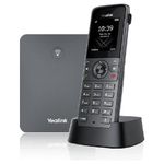 Yealink W73P  Telefono VoIP DECT  1x RJ45 100 Mb/s schermo PoE