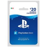 Sony PSN Hanging Card Ricarica 20 Euro PS4 Playstation 4