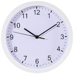 Hama Orologio da muro Pure, 25 cm, movimento silenzioso, bianco