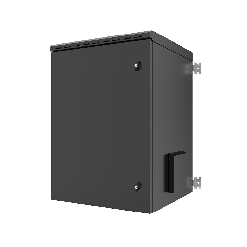 LOGON-RWMIP55W16U60B-rack-16U-Da-parete-Nero--19-16U-IP55-Wall-mount---Cabinet-600-x-600-x-810mm-----Black---Warranty--6