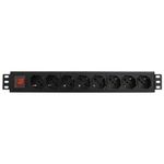 Wp Europe WP WPN-PDU-G01-08 unità di distribuzione dell'energia (PDU) 8 presa(e) AC 1.5U Nero