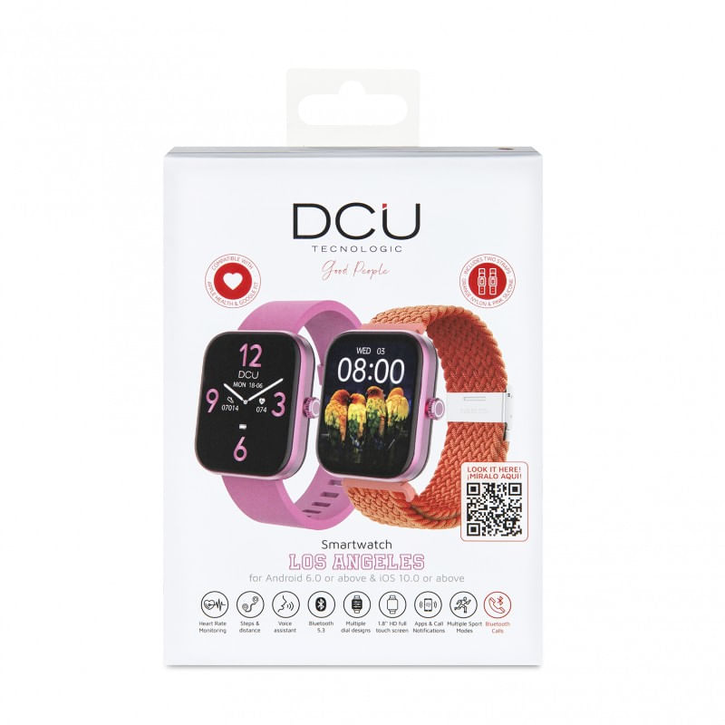 DCU-Advance-Tecnologic-Los-Angeles-457-cm--1.8--TFT-Digitale-240-x-286-Pixel-Touch-screen-Viola