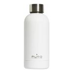 PURO Hot&Cold Glossy Uso quotidiano 350 ml Acciaio inossidabile Bianco