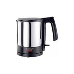 Cloer 4710 bollitore elettrico 1,5 L 1800 W Nero, Acciaio inossidabile