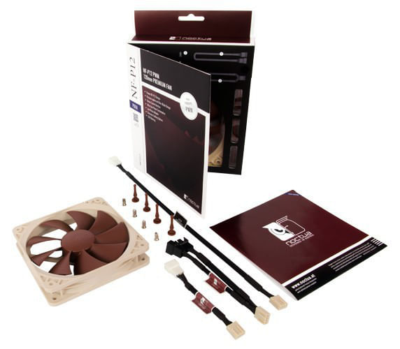 Noctua-NF-P12-PWM-sistema-di-raffreddamento-per-computer-Case-per-computer-Ventilatore-12-cm-Marrone-Bianco-1-pz