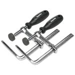 Makita 194385-5 morsa Set di morsetti Nero, Metallico