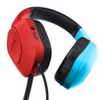 Trust-GXT-416S-Zirox-Auricolare-Cablato-A-Padiglione-Giocare-Nero-Ciano-Rosso