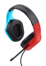 Trust-GXT-416S-Zirox-Auricolare-Cablato-A-Padiglione-Giocare-Nero-Ciano-Rosso