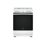 Indesit IS67G4PHW/E/1 Cucina Elettrico Gas Nero, Bianco A